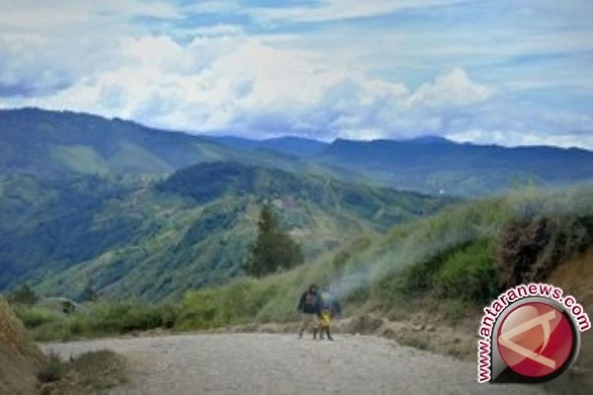 Kontak tembak TNI-Polri dengan KKB di Kabupaten Puncak Papua