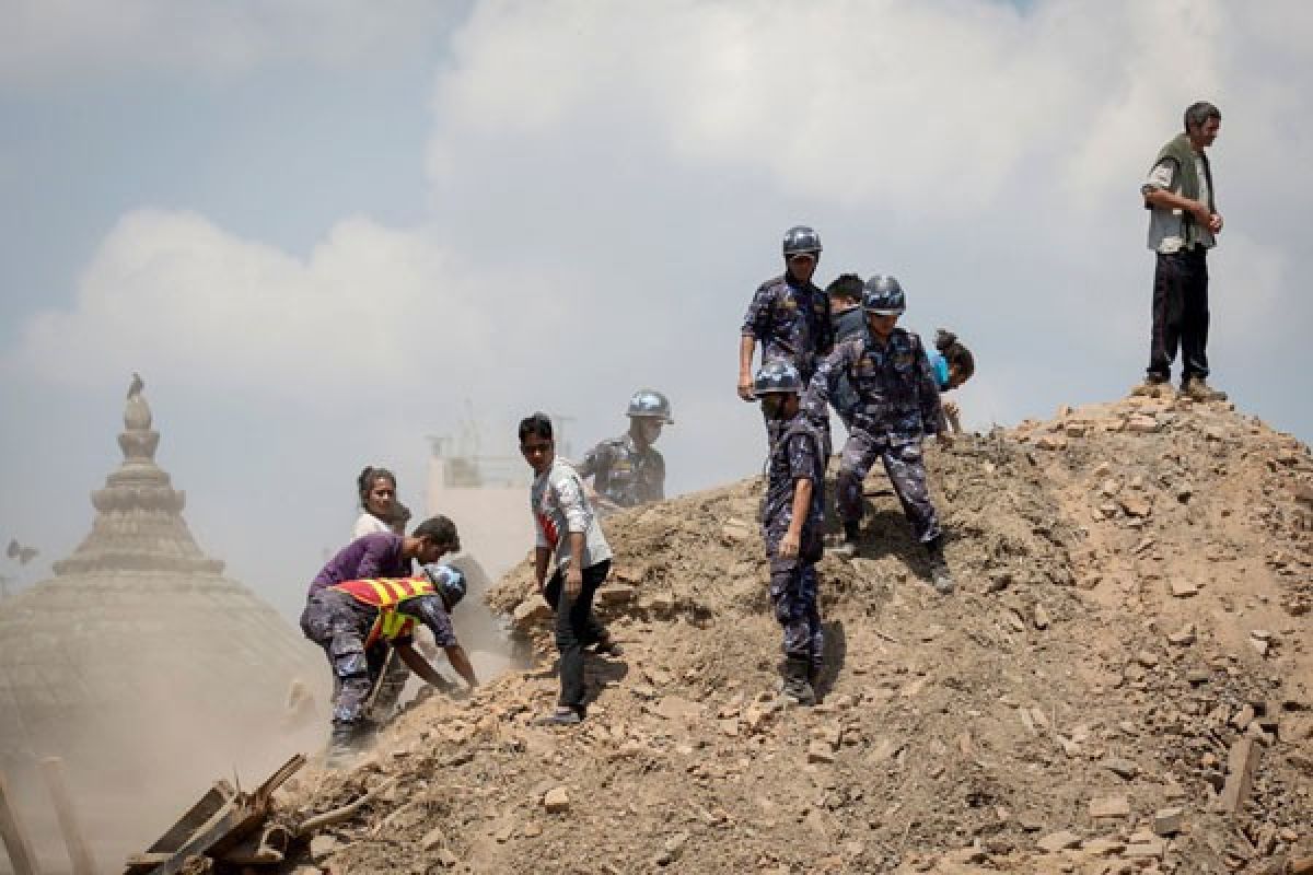 Korban tewas gempa Nepal sudah 7.000 jiwa