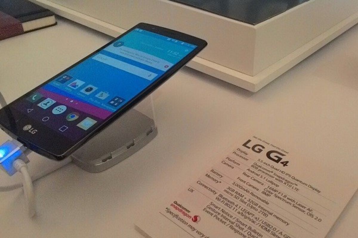 LG G4 Resmi Diluncurkan di Singapura