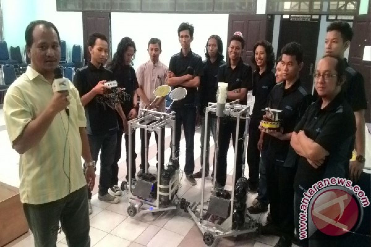 Fakultas Teknik Untan Siap Bersaing di Kontes Robot Indonesia