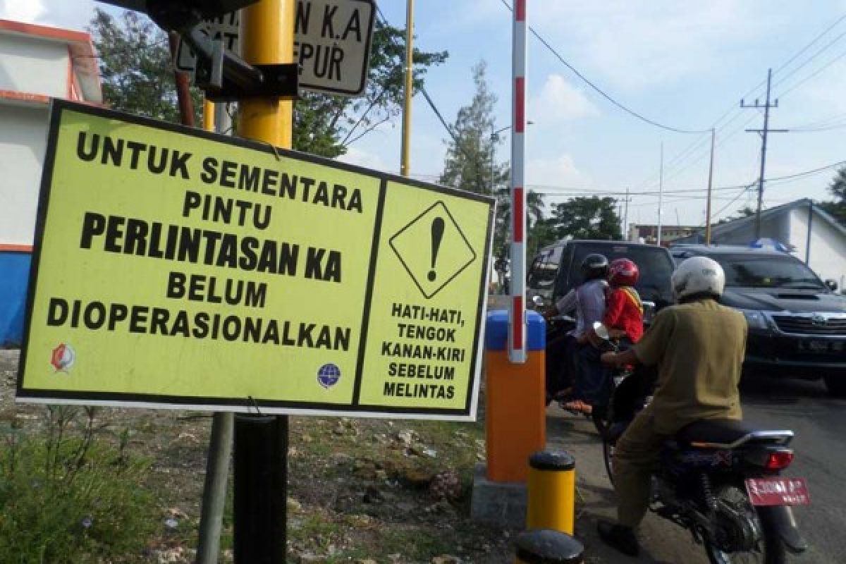 Lima Perlintasan KA Jalan Ahmad Yani akan Ditutup Permanen