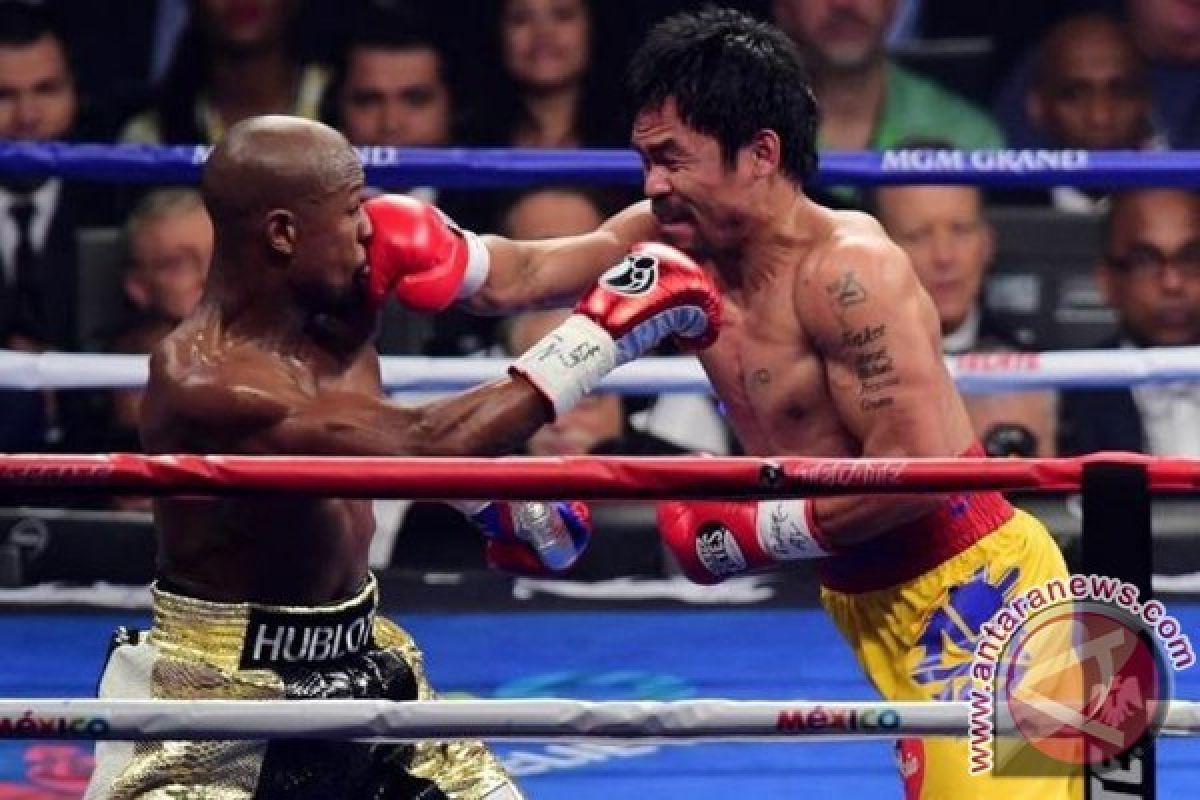 Mayweather Sebut Pacquiao Sebagai "Petarung Luar Biasa"