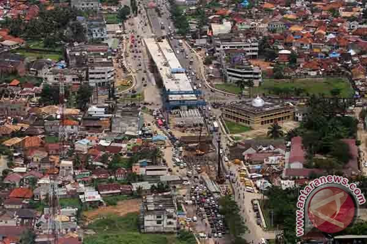 Dana pembebasan lahan jembatan layang Rp2,6 miliar 