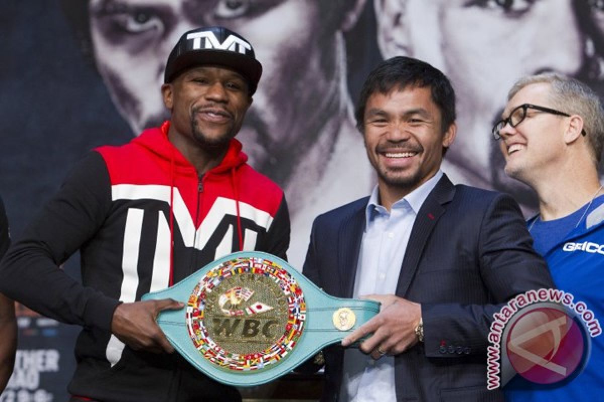 Mayweather kendalikan ring sampai ronde 8