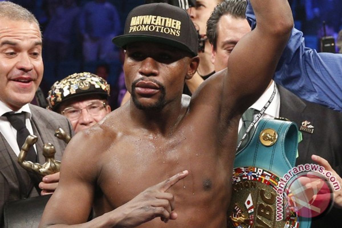 Mayweather Menangkan Duel Akbar Lawan Pacquiao