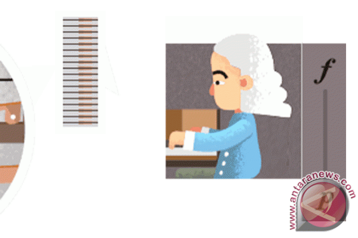 "Doodle" Google peringati penemu piano, Cristofori