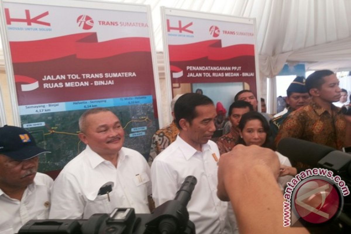 Presiden: Tol jangan terhambat akibat kepentingan tertentu