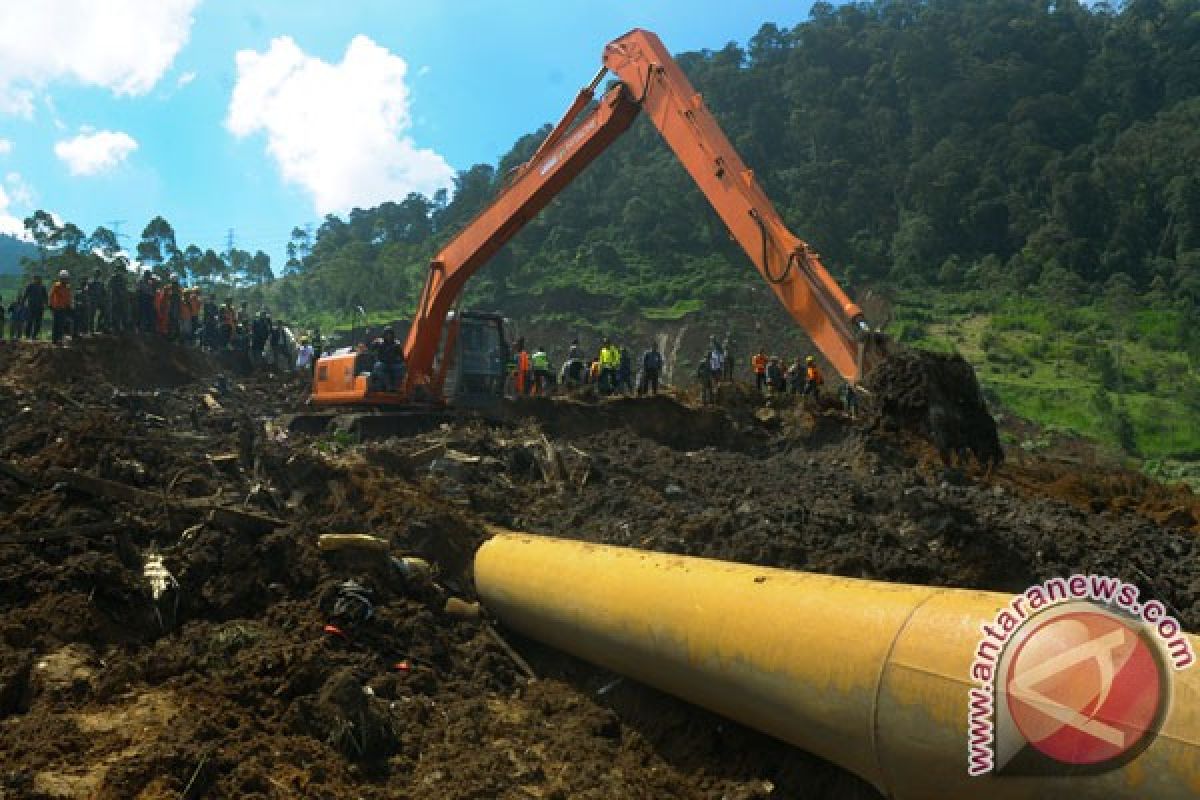 Penyebab ledakan pipa di Pangalengan akibat terkena longsor