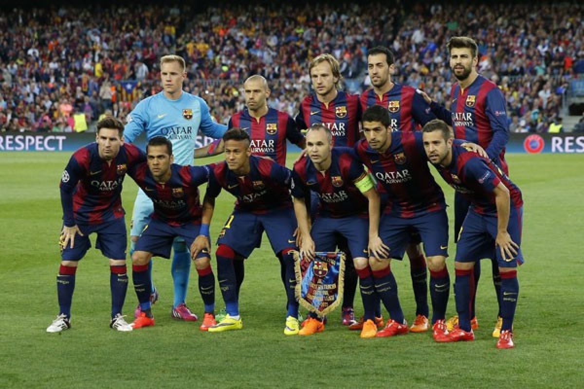 Susunan pemain Barcelona vs Valencia, Alves cadangan