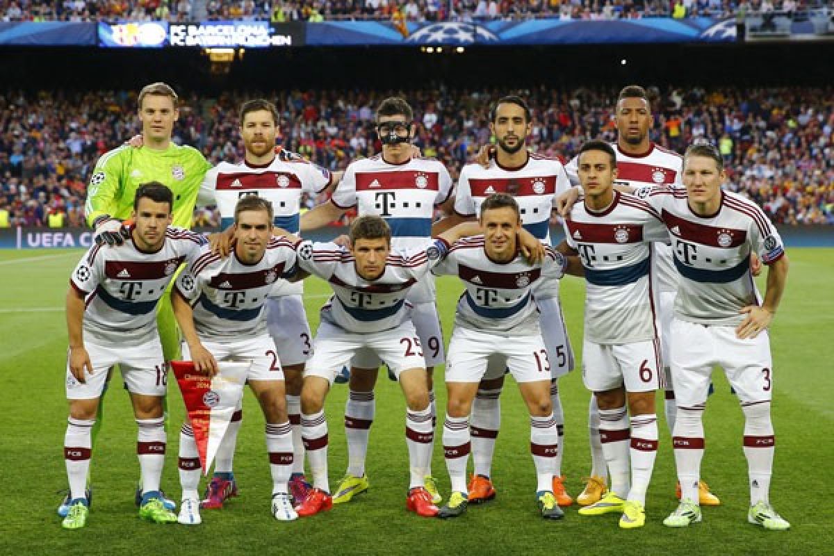 Laga 16 besar Liga Champions, Bayer Muenchen beringas