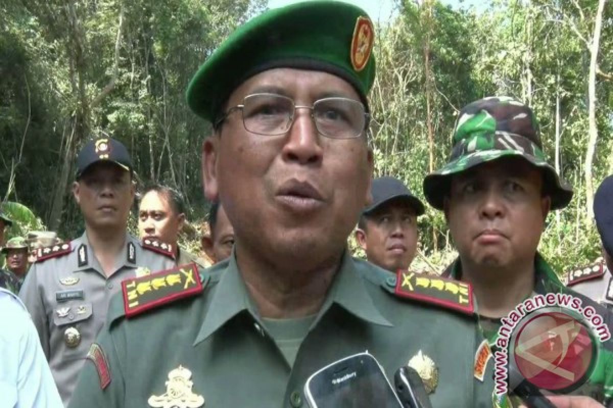 Danrem minta anggota TNI antisipasi kebakaran hutan 