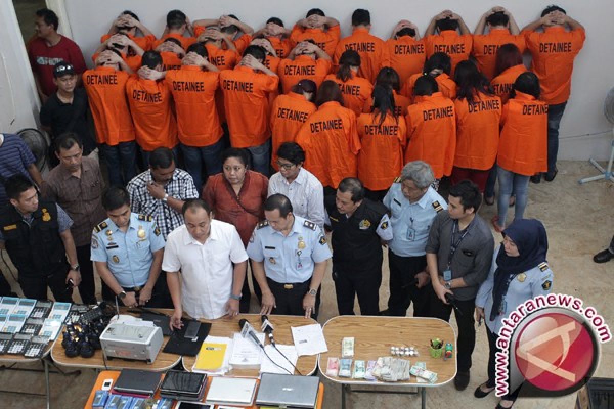 Jakarta Police Sends 33 Chinese Cyber Criminals to Immigration Detention