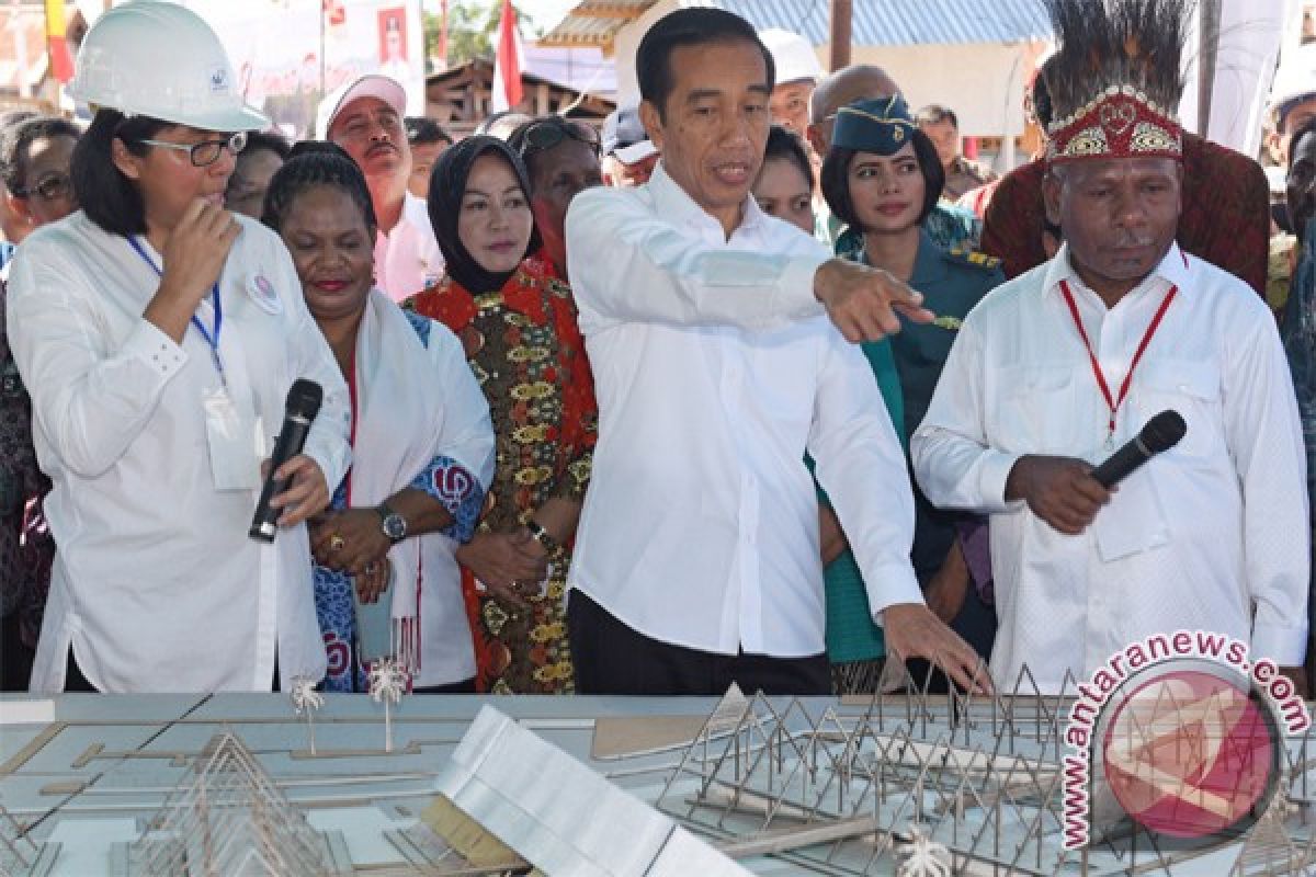 President Jokowi considers request to build sea toll gate in Timika