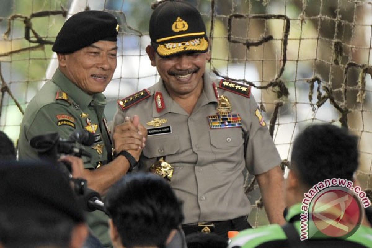 Panglima TNI: sinergi TNI-Kepolisian Indonesia harus terus dijaga