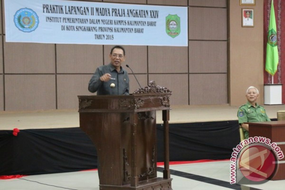 Pemkot Singkawang Terima PPL Mahasiswa IPDN Kalbar