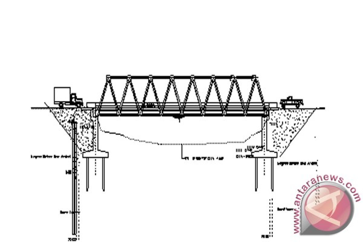 Jembatan Andi Tajang Kalsel Dibangun