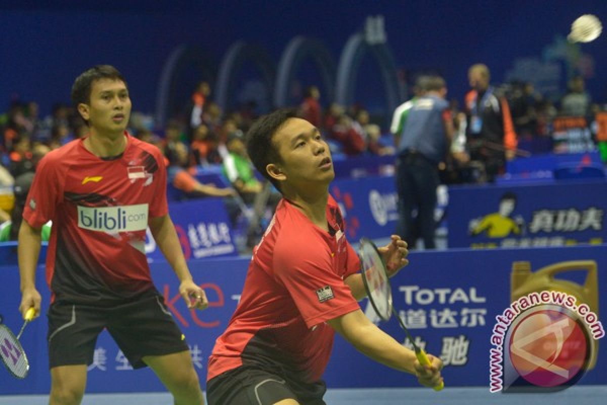 Ahsan/Hendra rebut angka pertama bagi Indonesia