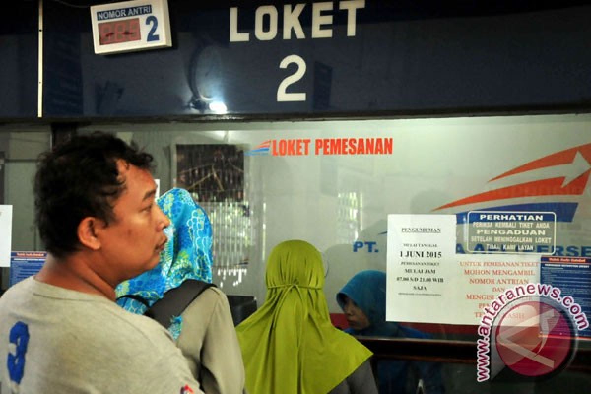 Tiket KA tambahan lebaran dijual mulai 6 April