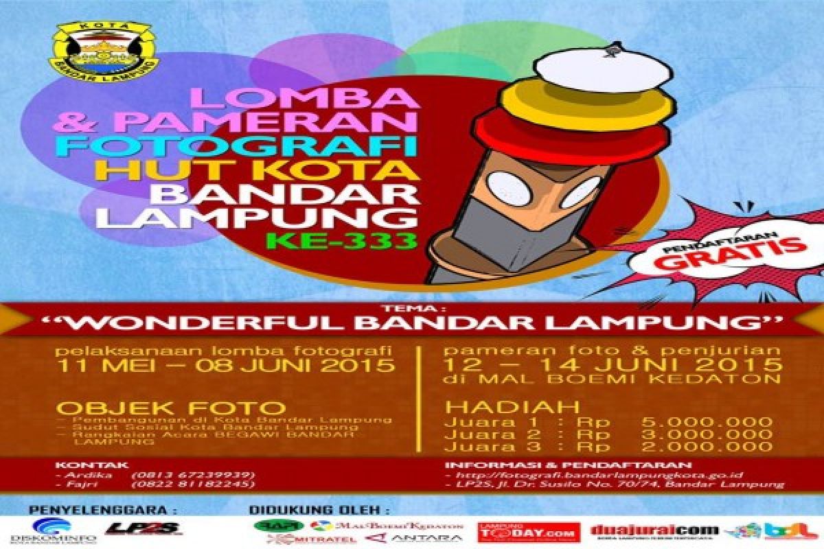 Ayo Ikut Lomba Fotografi Kota Tapis Berseri