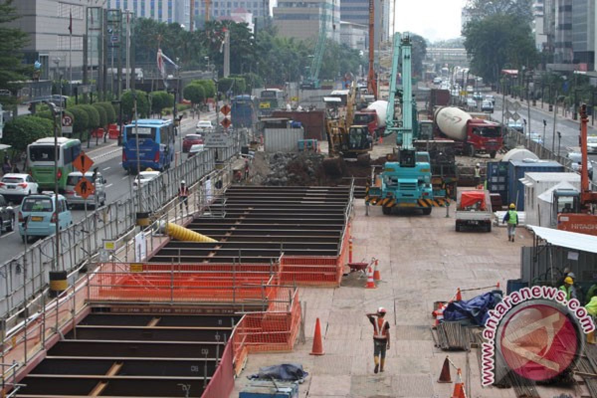 MRT percepat pelaksanaan pengeboran stasiun bawah tanah