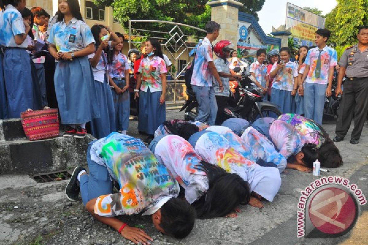 Polisi bubarkan konvoi kelulusan siswa SMA/SMK Trenggalek