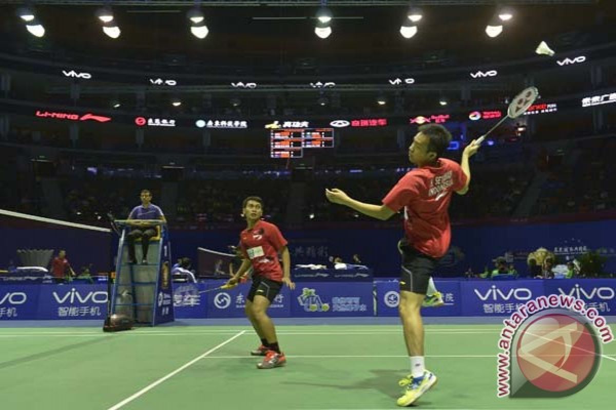 Susunan pemain semifinal Piala Sudirman 2015