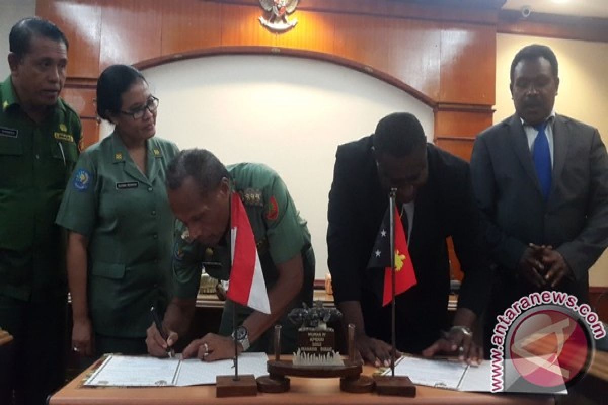 Pemkot Jayapura dan Wewak PNG tandatangani LOI "Sister City"