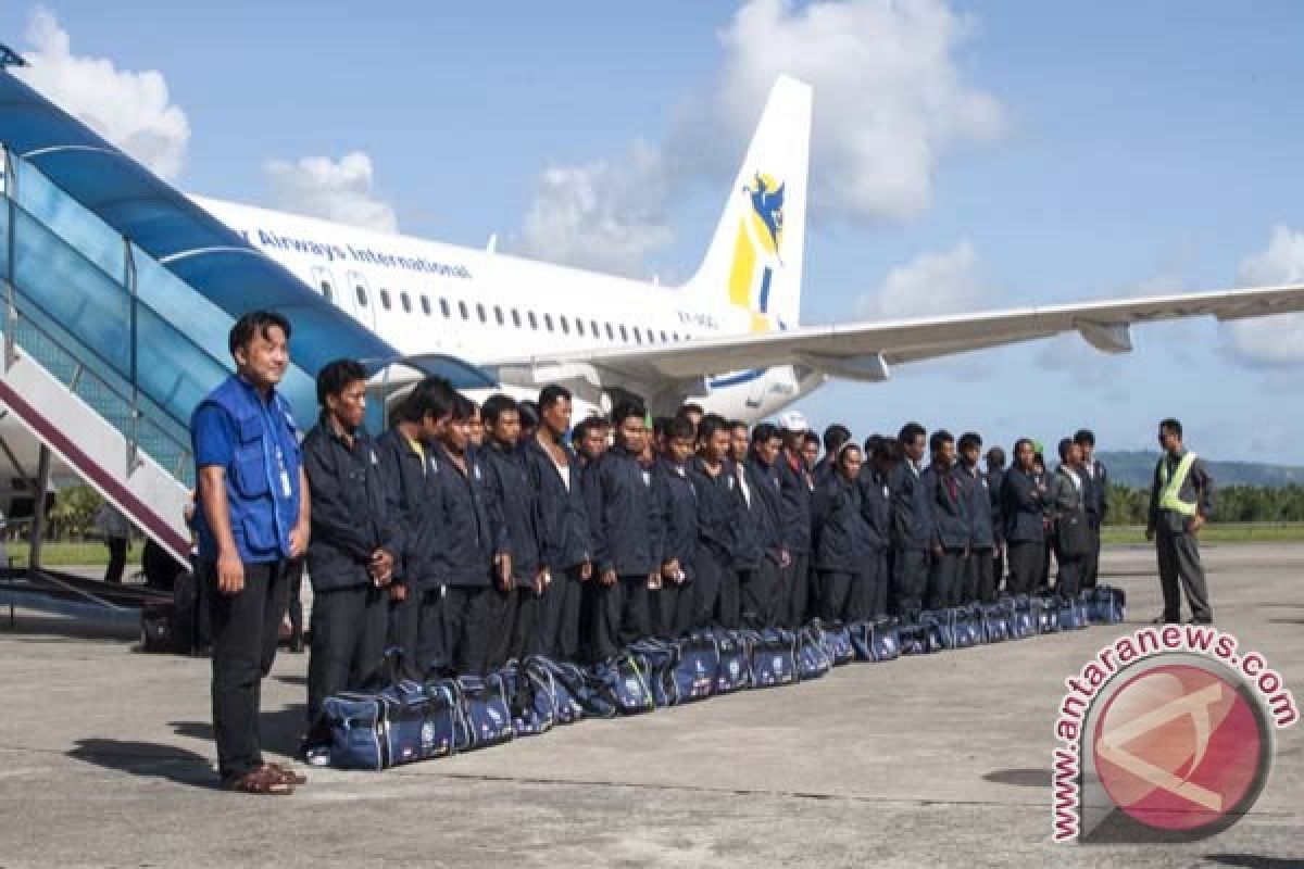 Budak-budak nelayan Myanmar di Indonesia dipulangkan