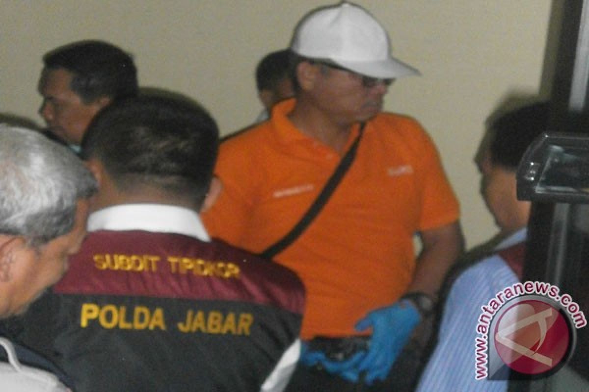 Polda Rekontruksi Kasus Korupsi Di DBMP Bogor 