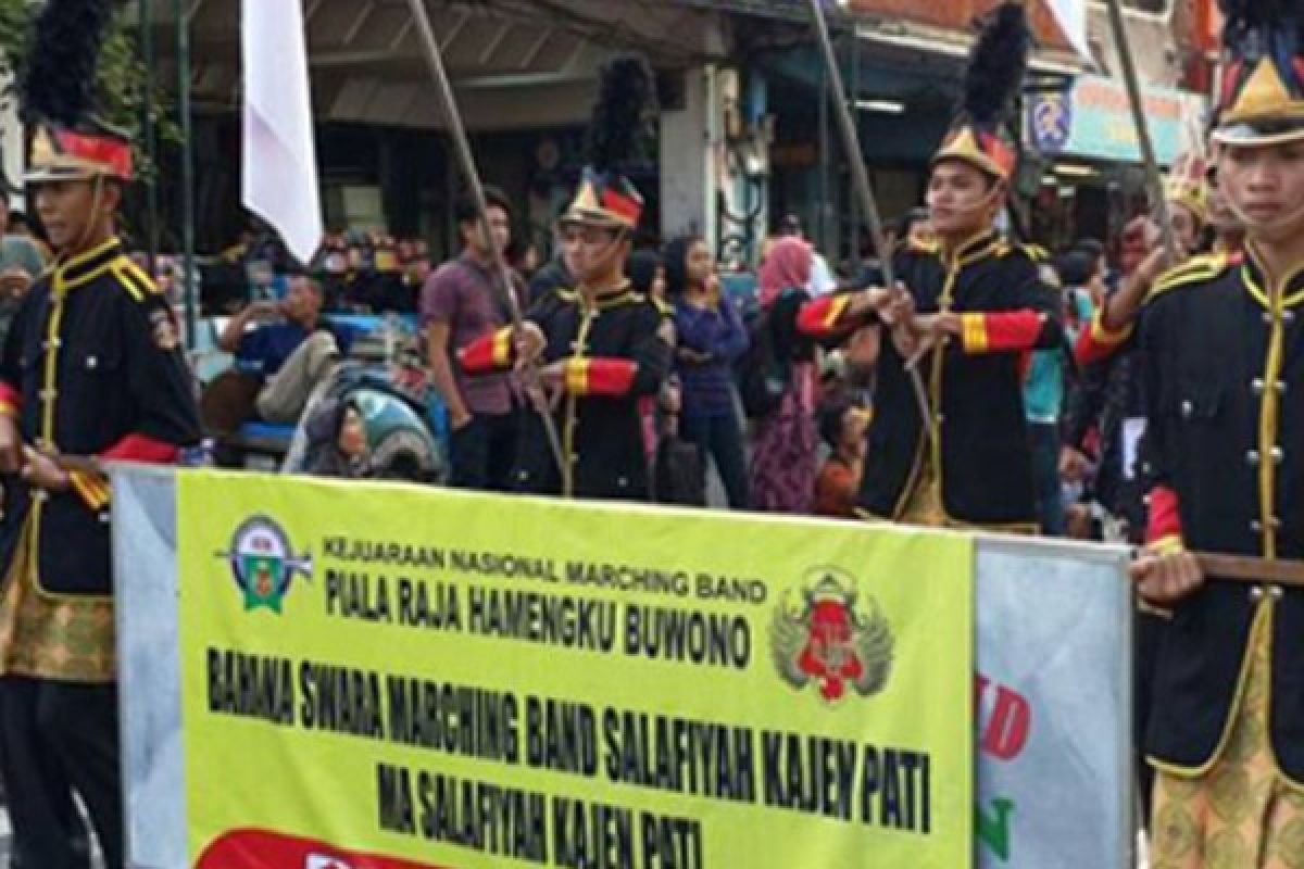 Bahana Swara Marching Band Pati Berjaya di Yogyakarta