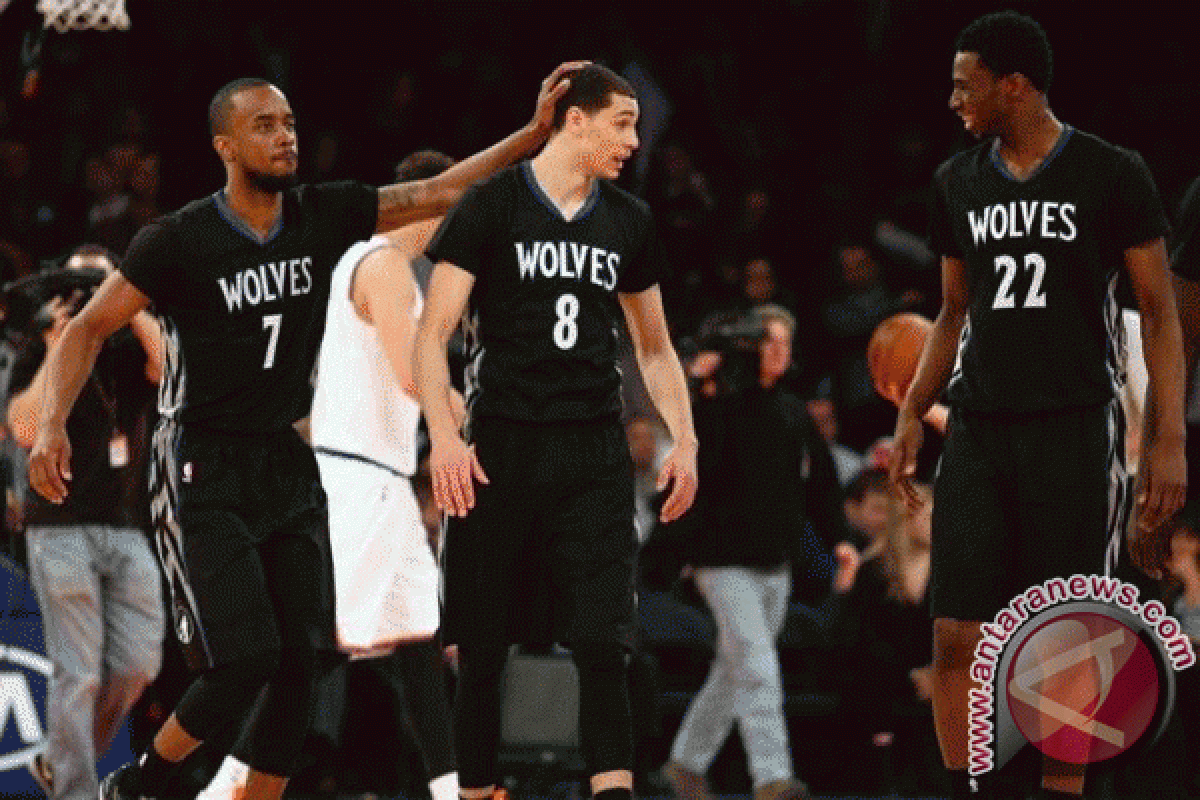 Timberwolves akhiri rangkaian kemenangan Hawks