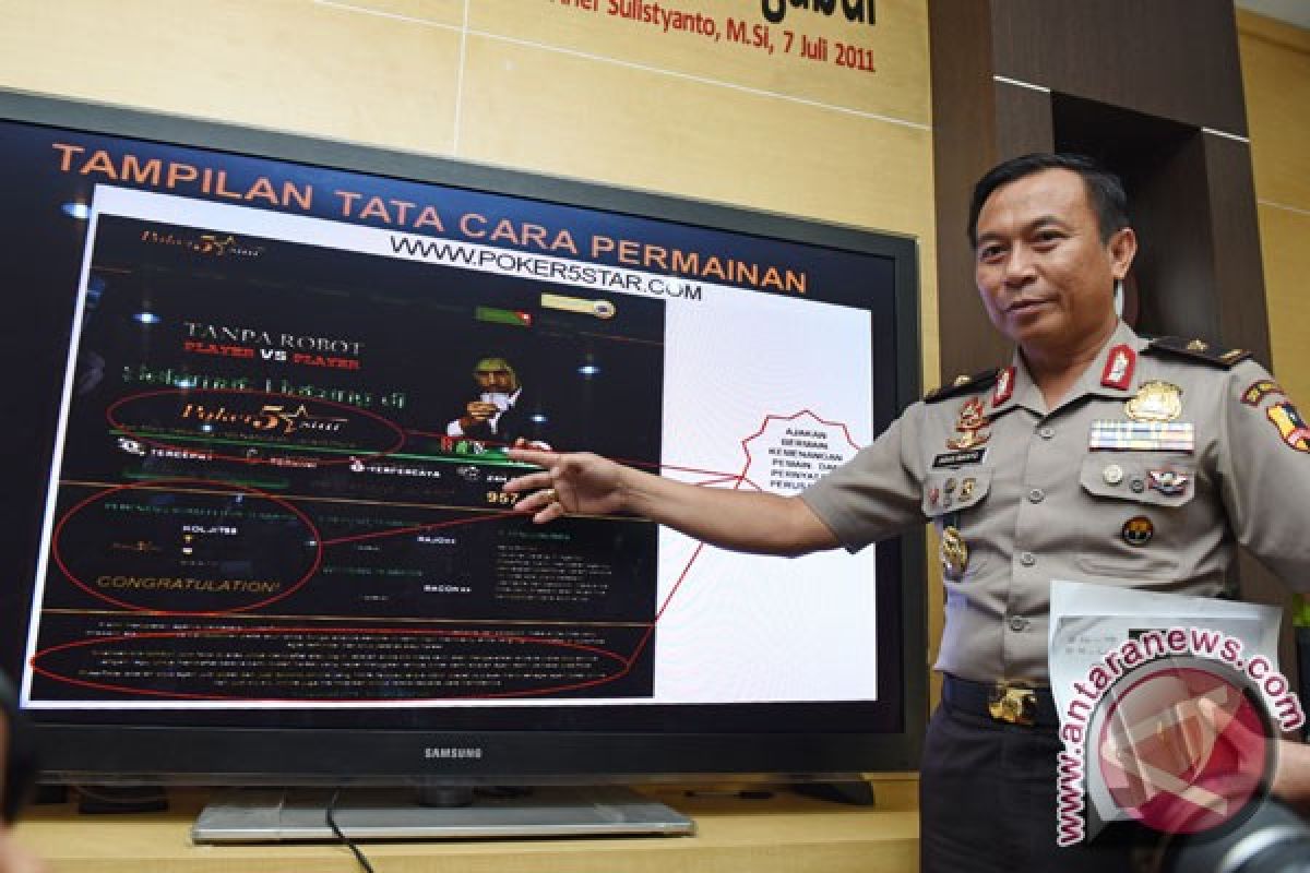 Polda Metro bongkar praktik judi online