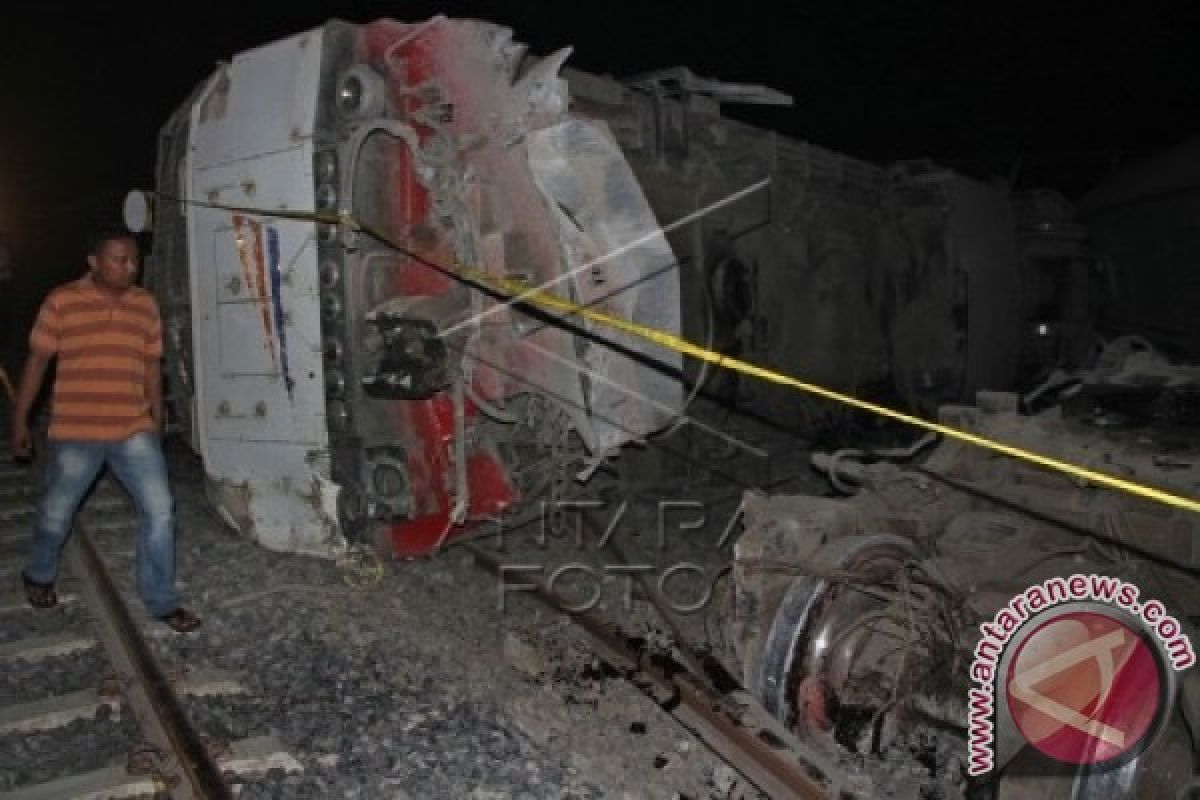 KNKT Selidiki Kecelakaan KA di Stasiun Waruduwur