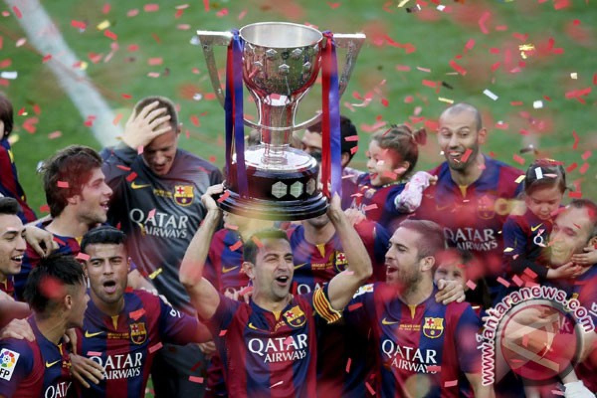 Momen-momen penting Barca juara Liga Champions