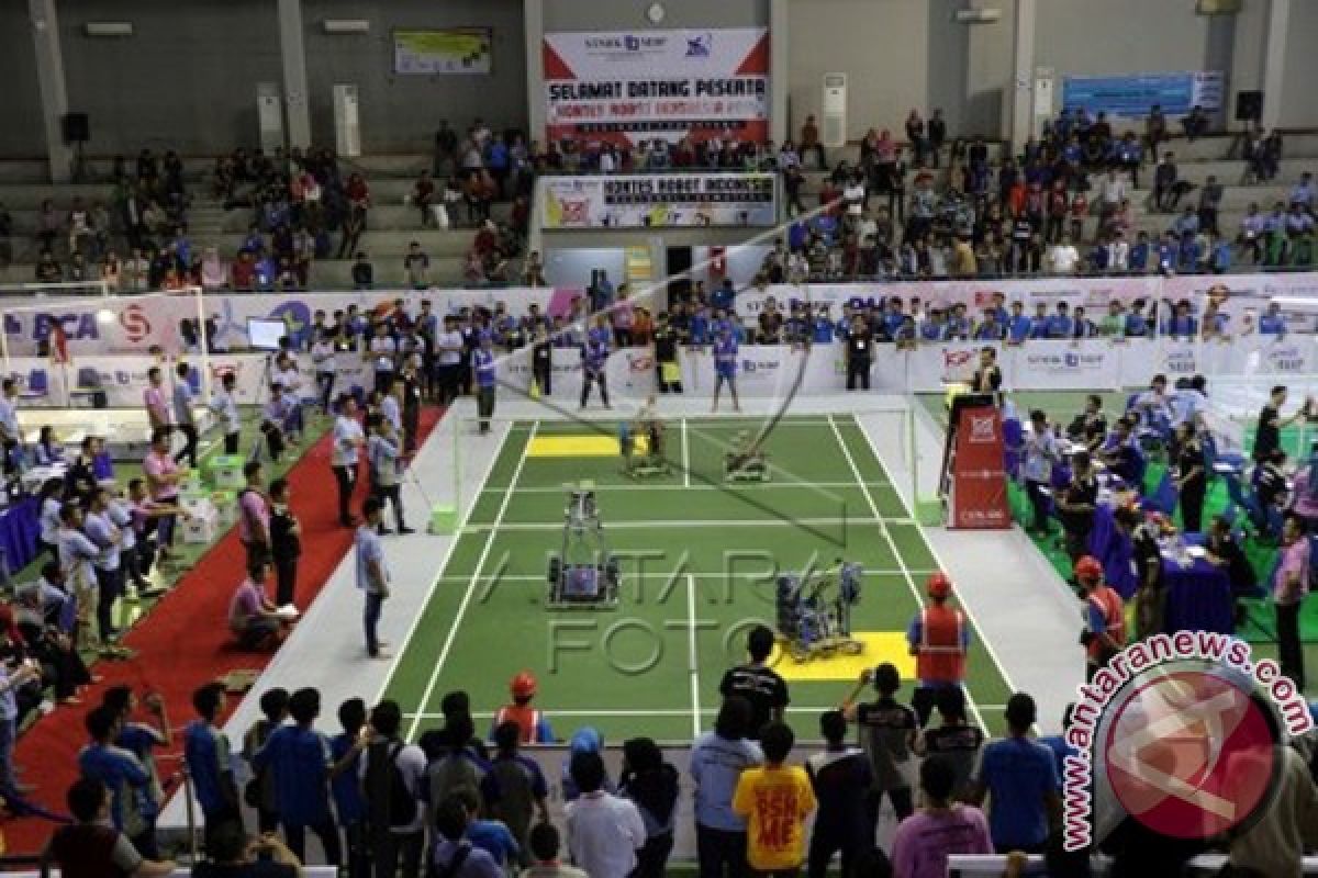 75 Tim Bersaing dalam Kontes Robot Indonesia