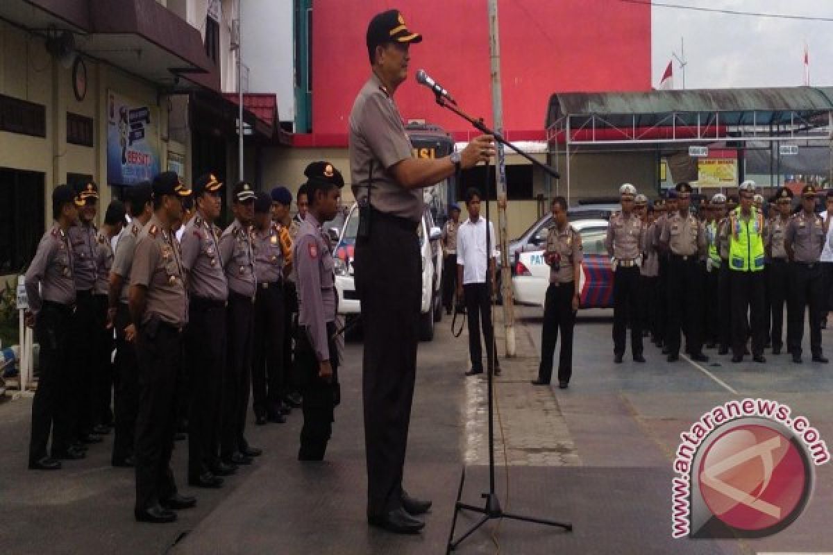 Polresta Banjarmasin Gelar Apel Satuan Tugas Kapolri