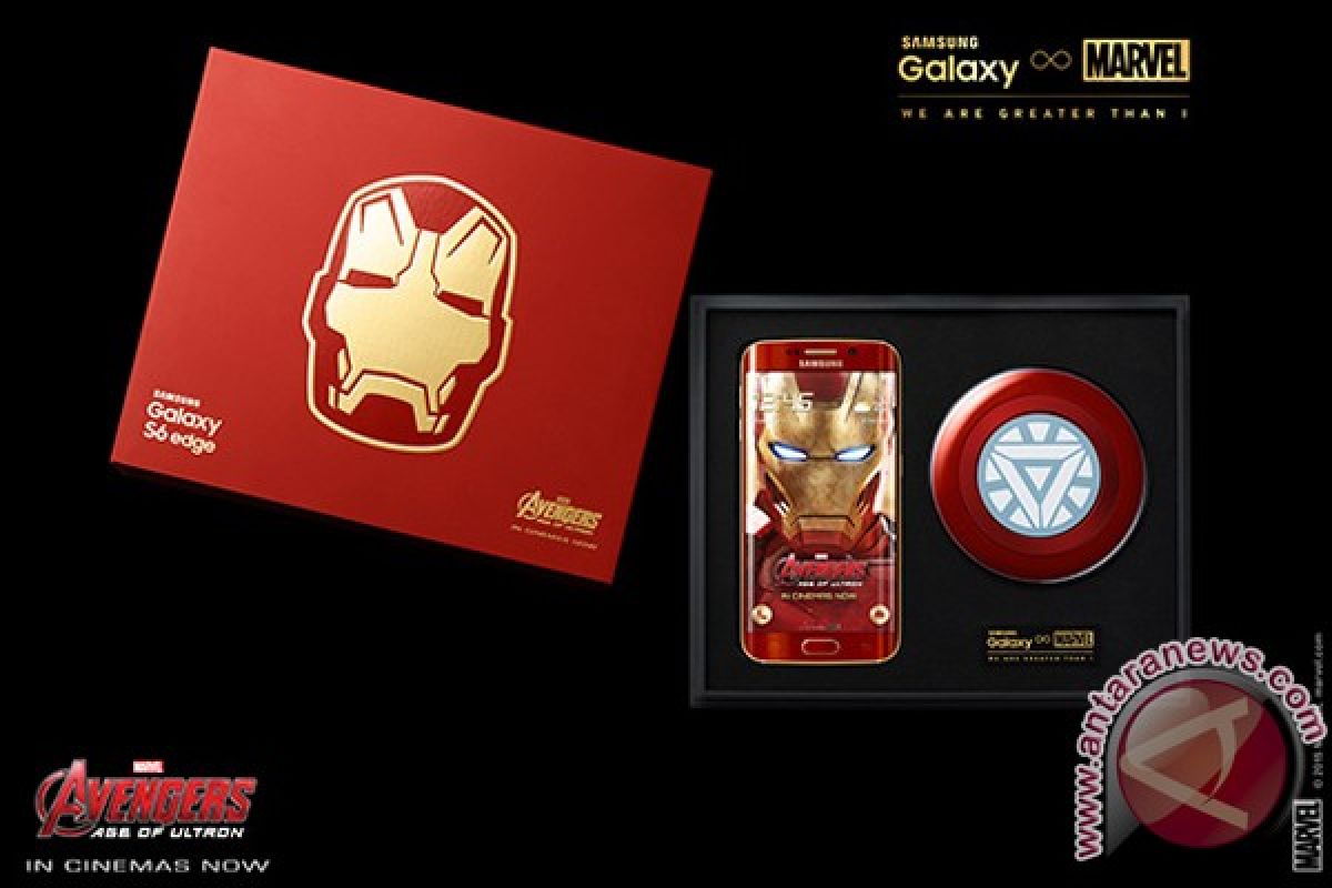 Samsung resmi luncurkan Galaxy S6 Edge versi Iron Man