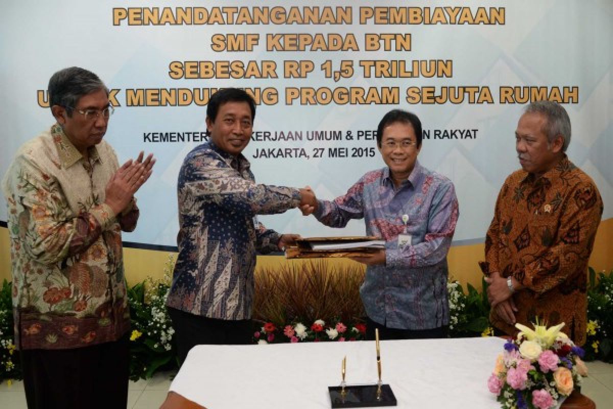 BTN Mendapat Pinjaman Rp1,5 Triliun dari SMF