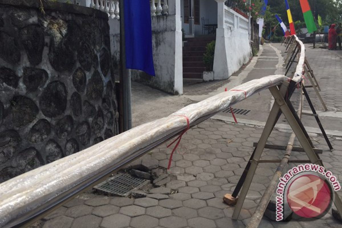 Warga Warungboto Yogyakarta produksi tempe 100 meter