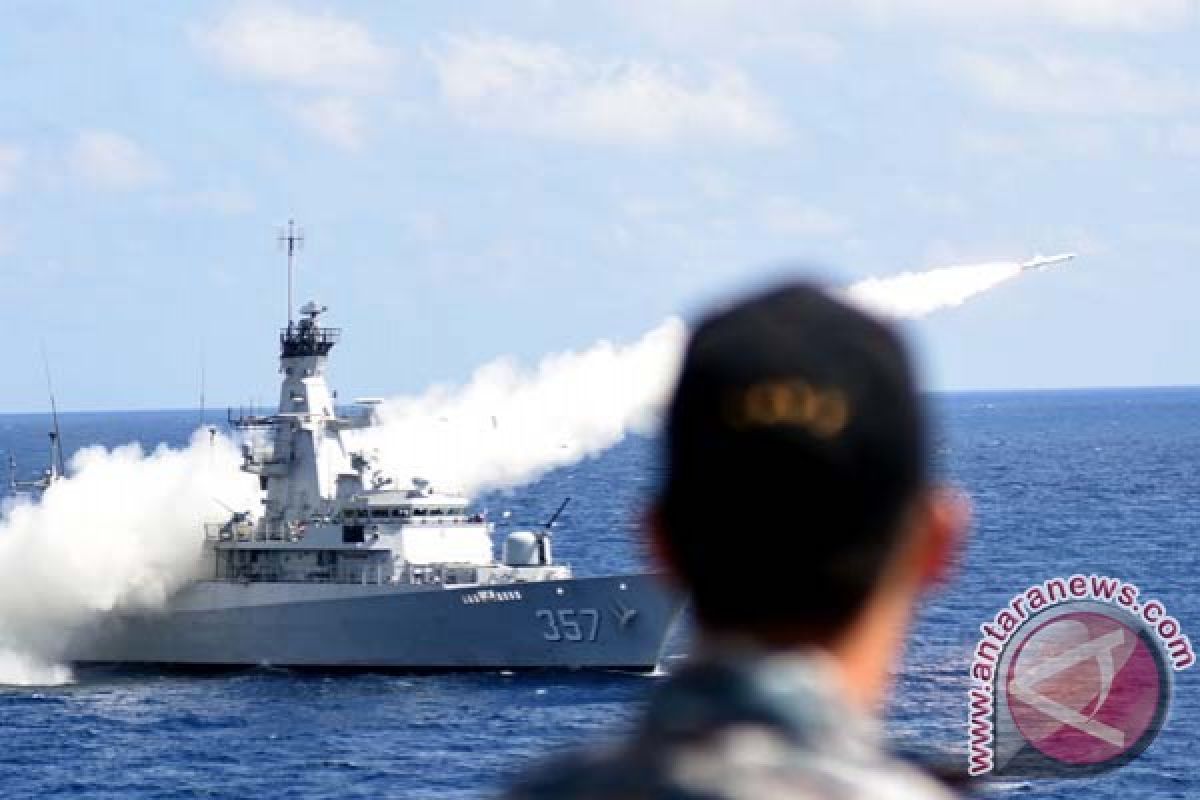 KRI Bung Tomo luncurkan rudal Exocet terbaru