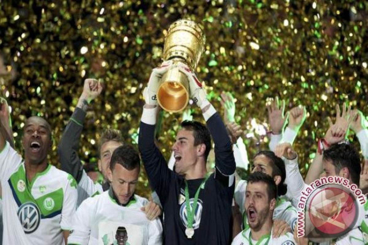Wolfsburg Menangi Piala Jerman  