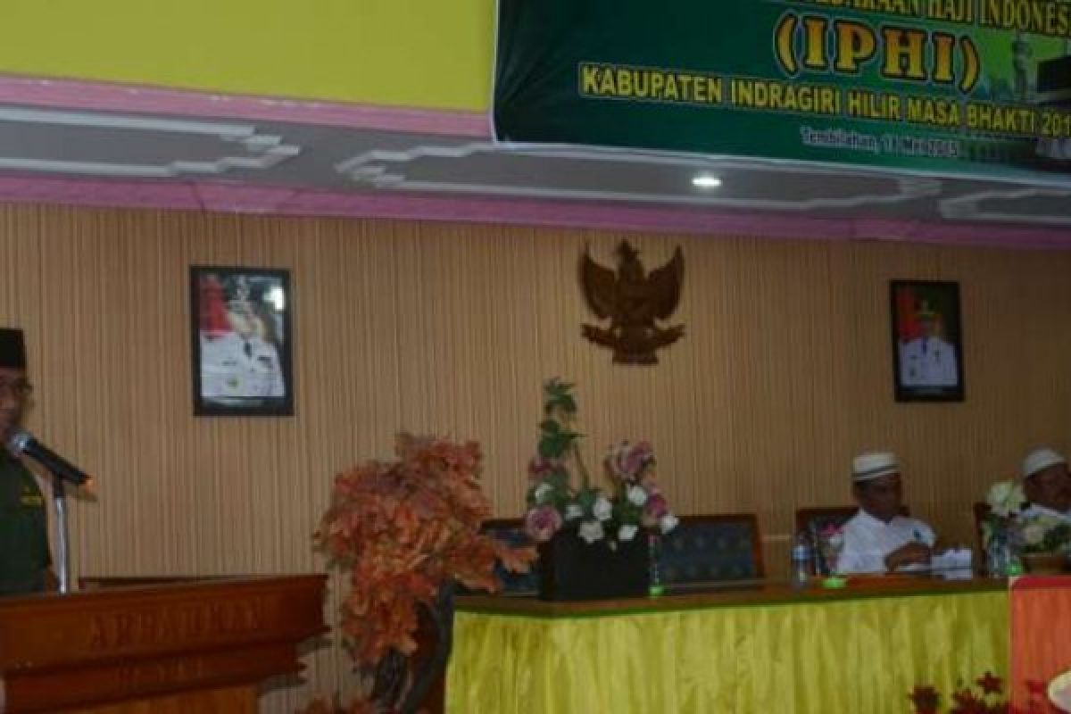 Sekda Indragiri Hilir Hadiri Pengukuhan Pengurus IPHI