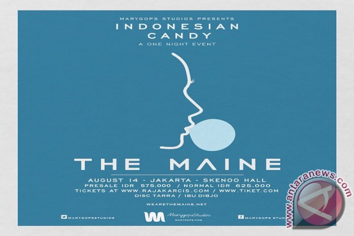 Band The Maine akan konser di Jakarta
