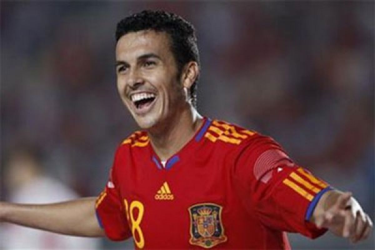 Pedro perpanjang kontrak dengan Barca sampai 2019