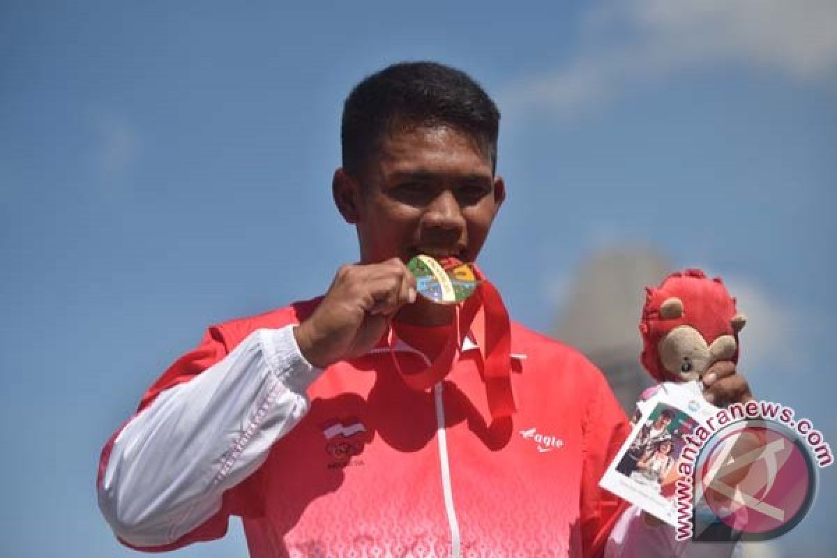 Marjuki rebut emas pertama kalahkan atlet Myanmar