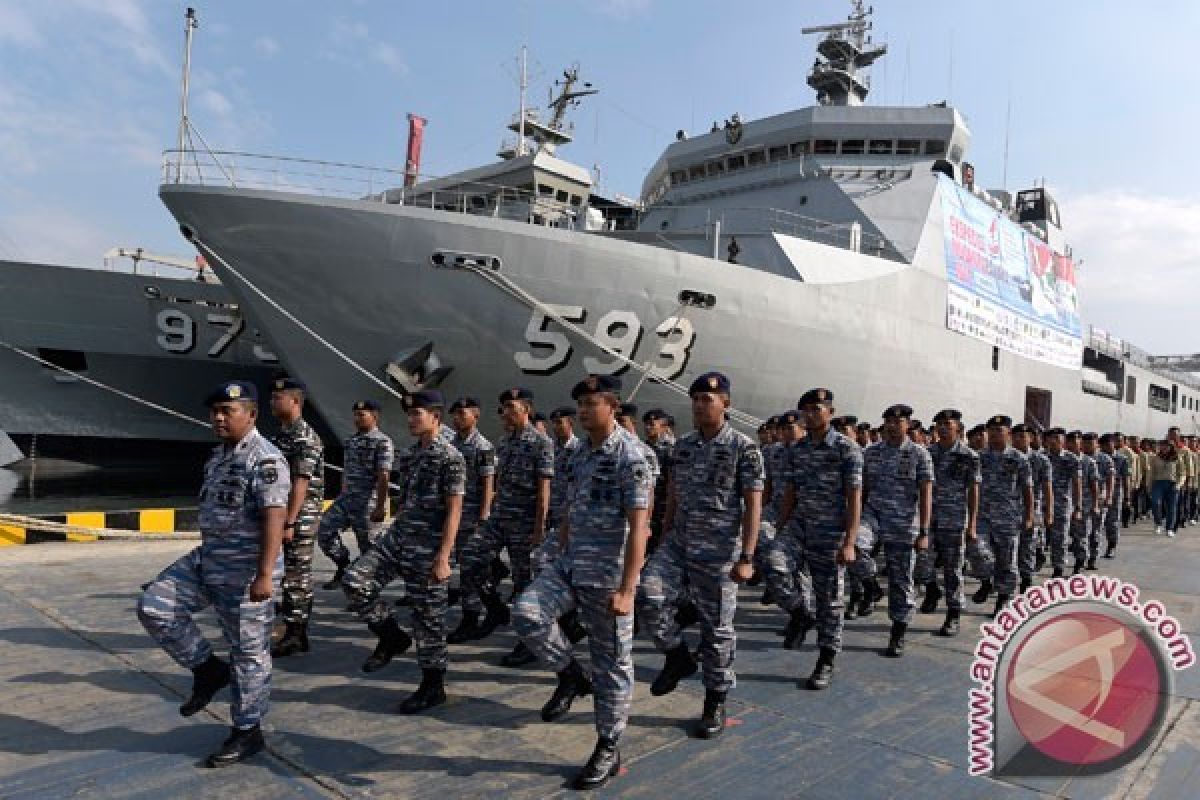 KRI Banda Aceh Lanjutkan Ekspedisi ke Sorong