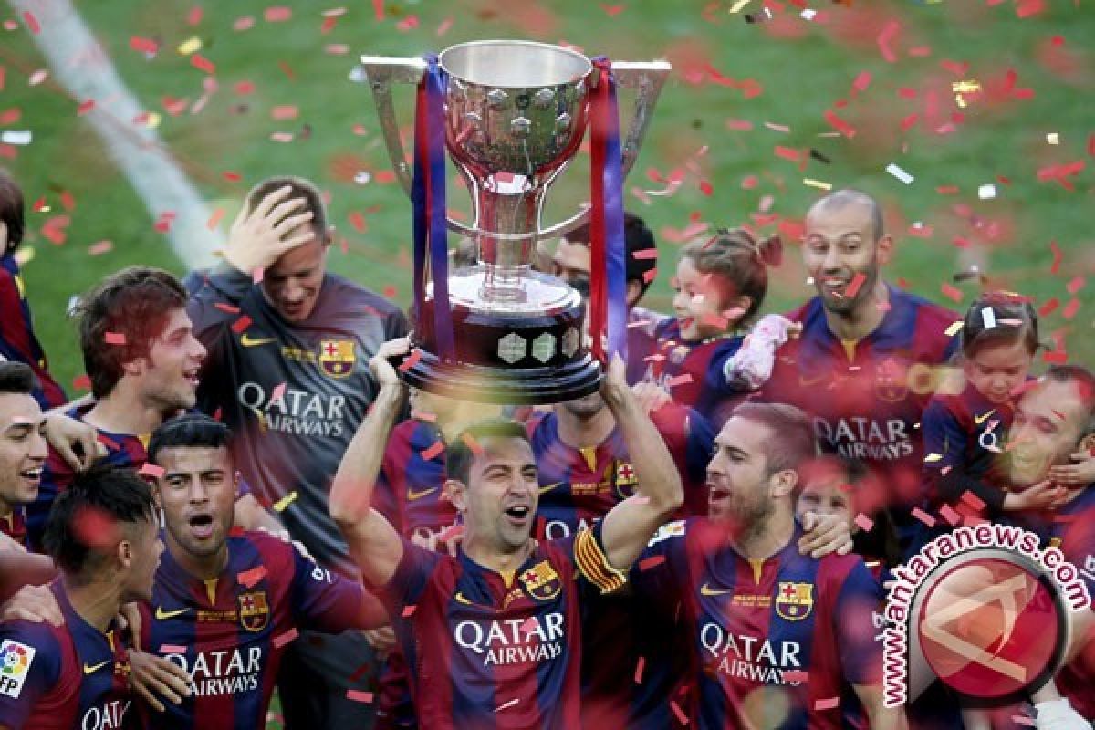 Barcelona juara Liga Champions dan mencipta treble (