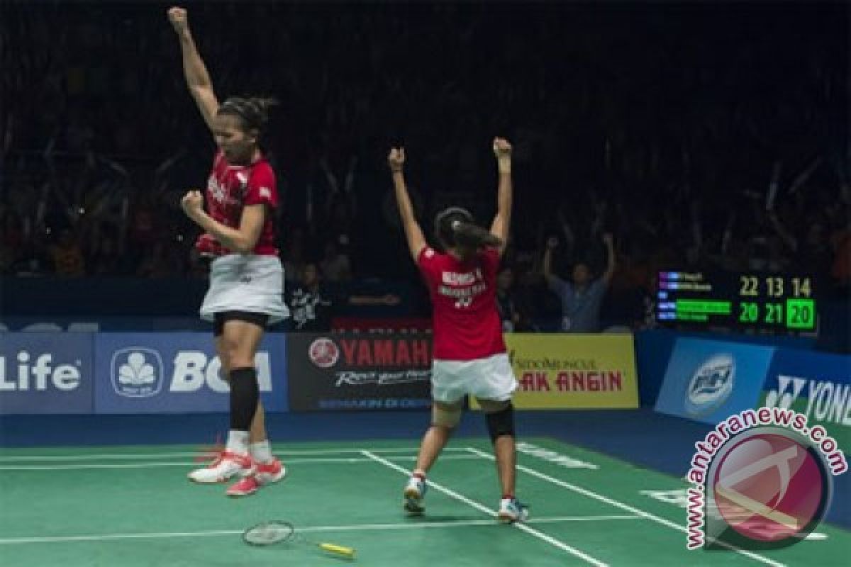 Greysia/Nitya berpeluang lolos semifinal Dubai