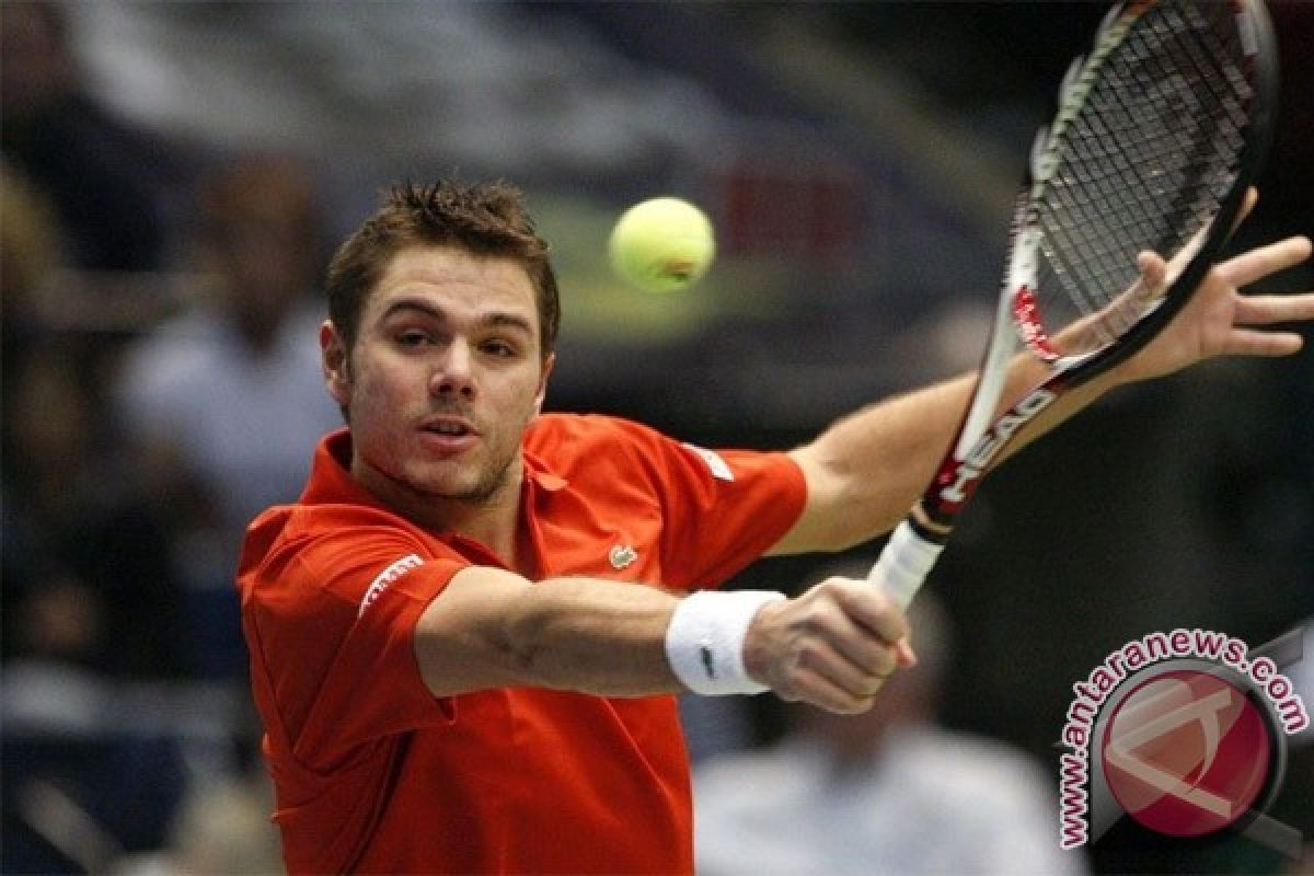 Wawrinka jadi bintang terakhir yang tersingkir di Queen's