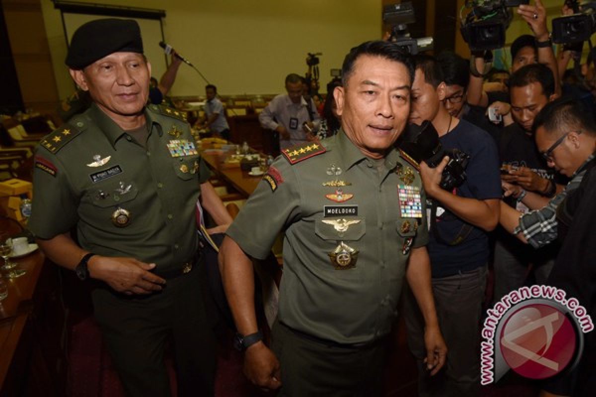 Jenderal Moeldoko menghadap Presiden